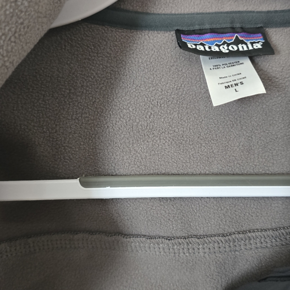 Patagonia Gray Leeway Windproof Softshell Fleece … - image 5